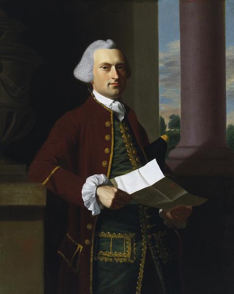 John Singleton Copley Portrait of Woodbury Langdon oil painting image